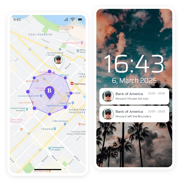 GPS attendance and geofencing